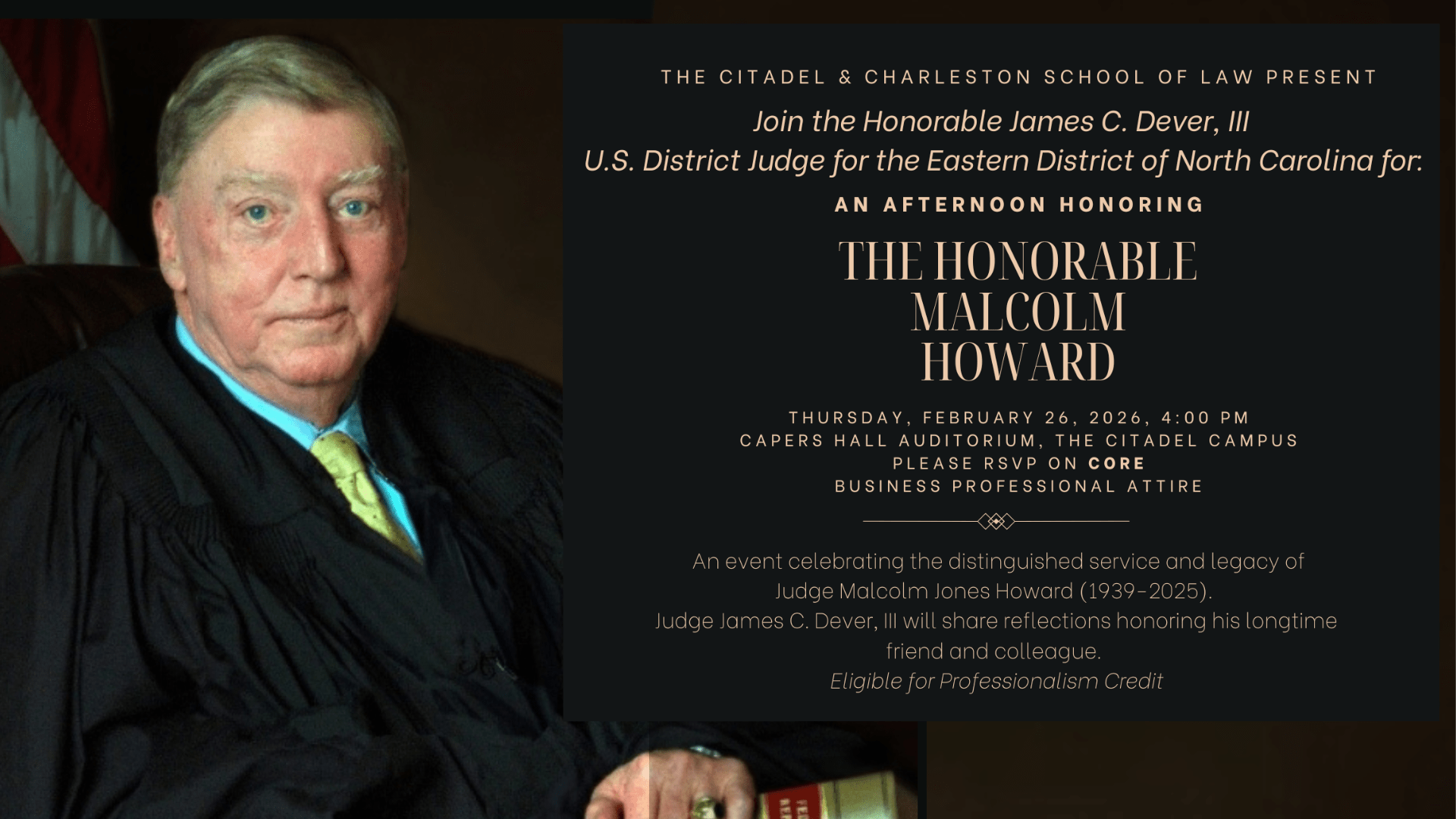 Judge Malcolm Howard